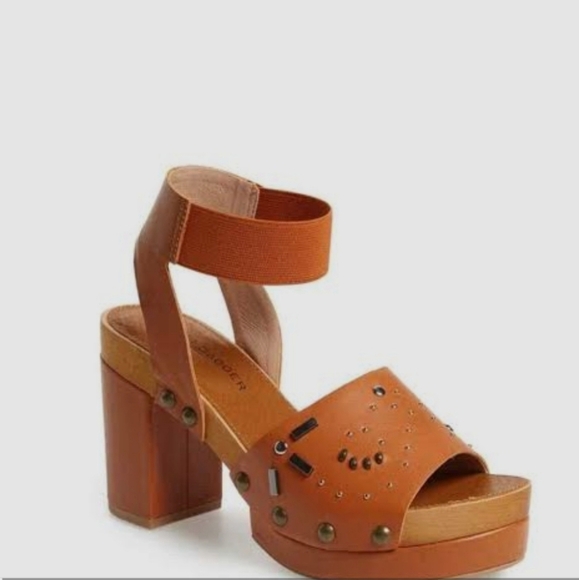 Kelsi Dagger Brooklyn Platform Sandals SZ 8.5 - Picture 1 of 7